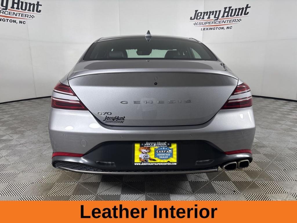 used 2023 Genesis G70 car, priced at $28,500