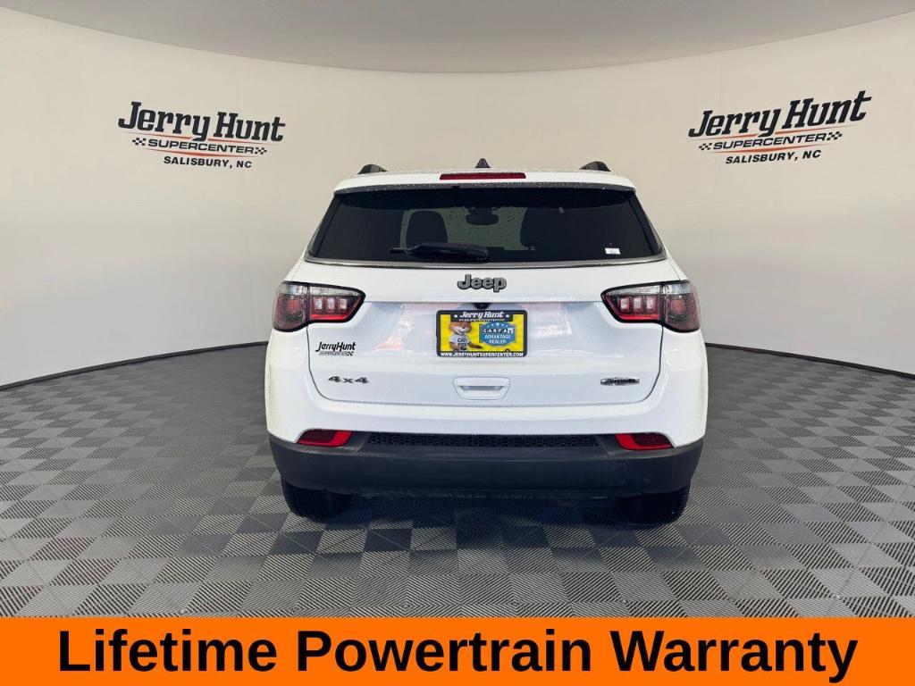 used 2024 Jeep Compass car, priced at $18,300