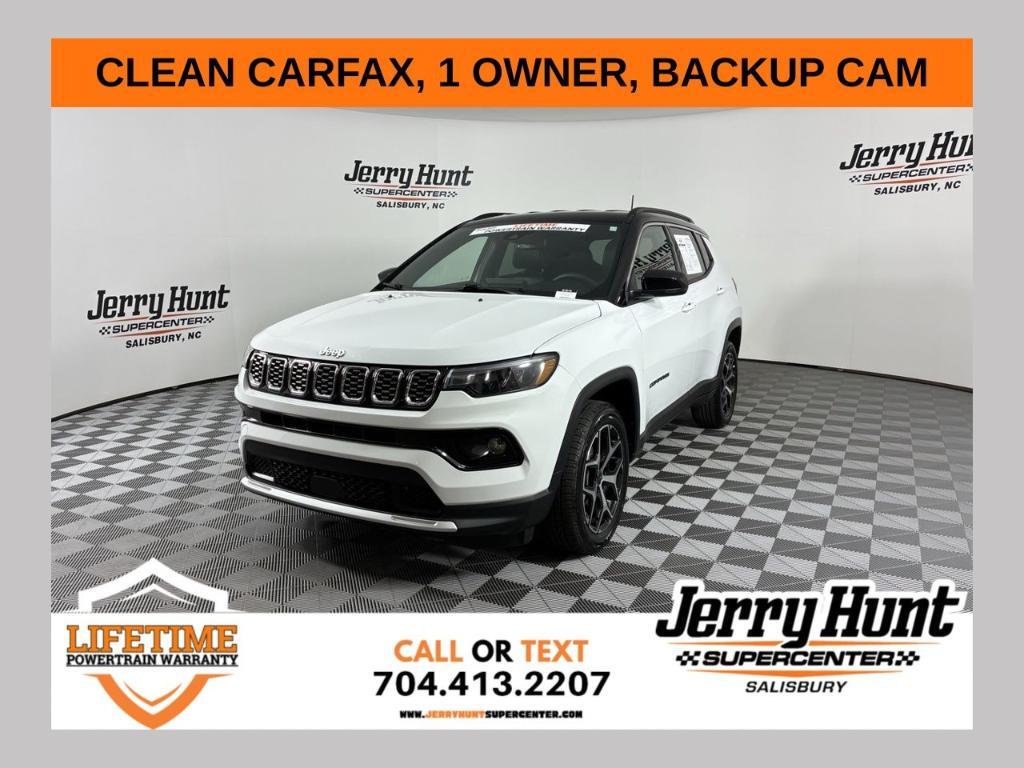 used 2025 Jeep Compass car, priced at $21,500