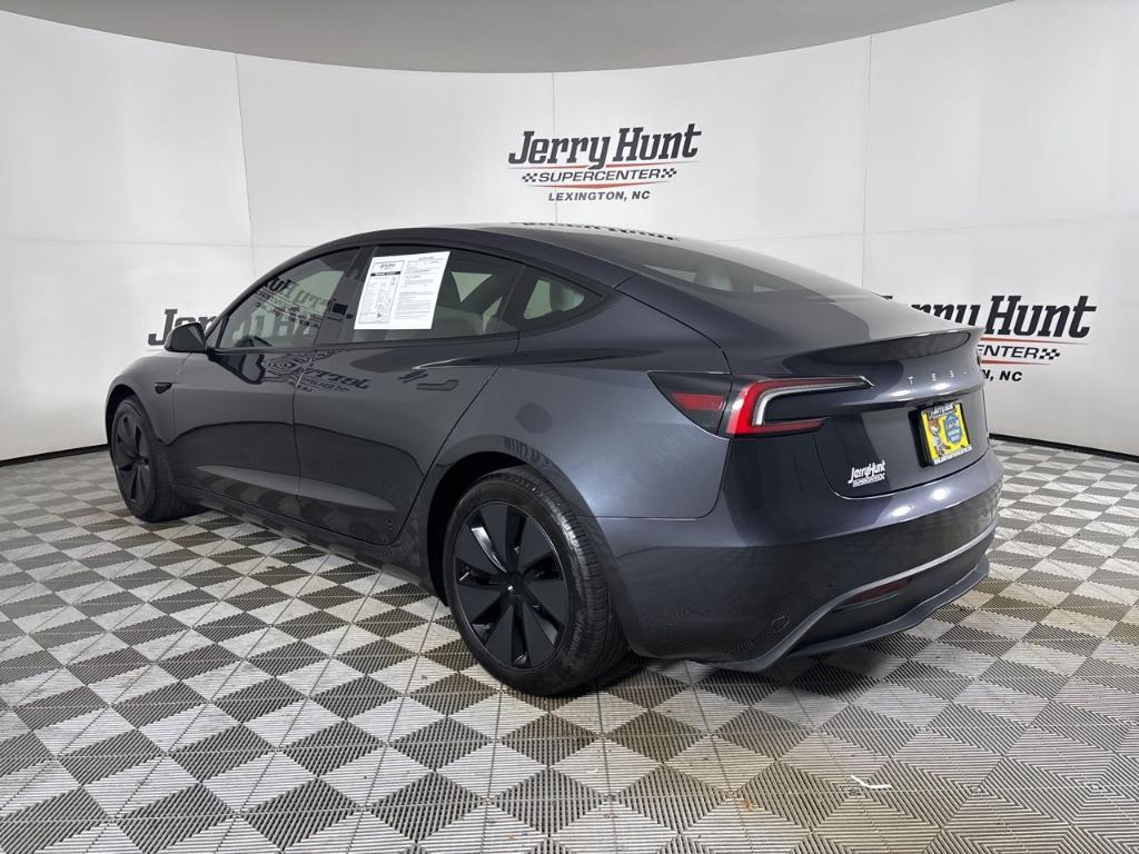 used 2025 Tesla Model 3 car, priced at $34,700