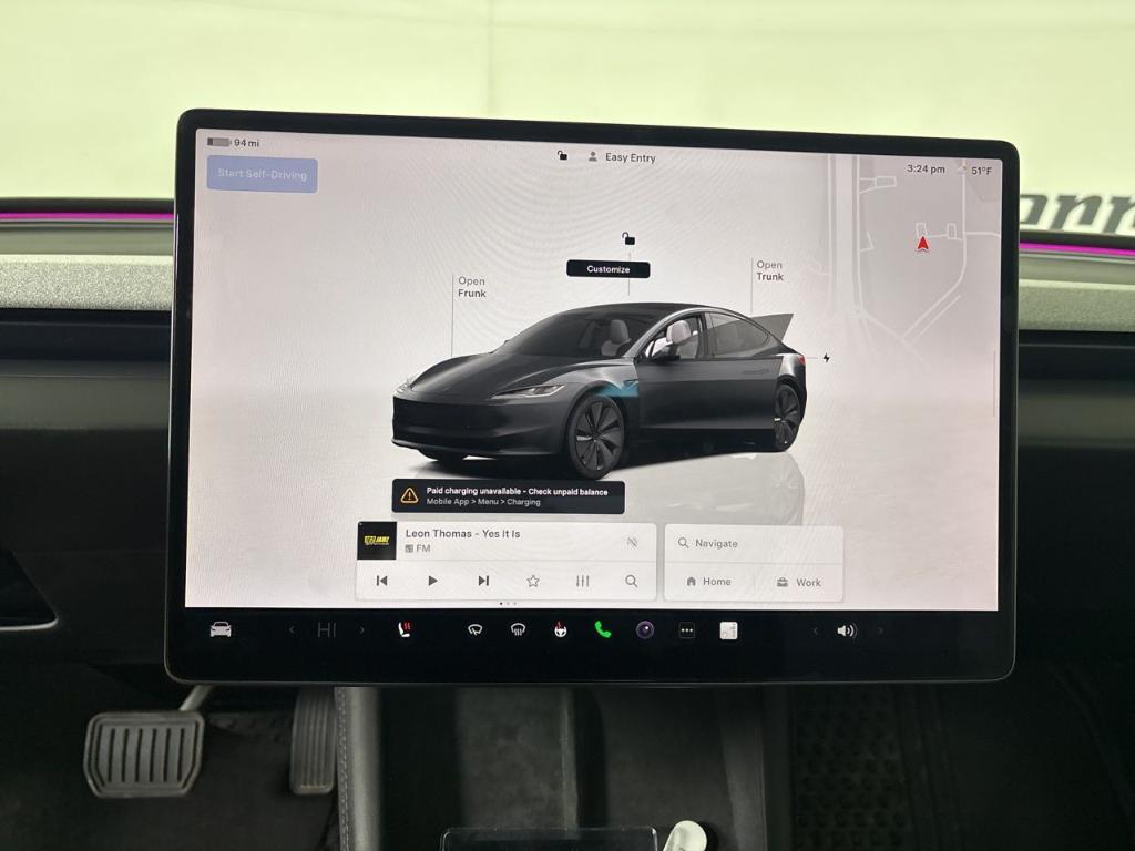 used 2025 Tesla Model 3 car, priced at $34,700