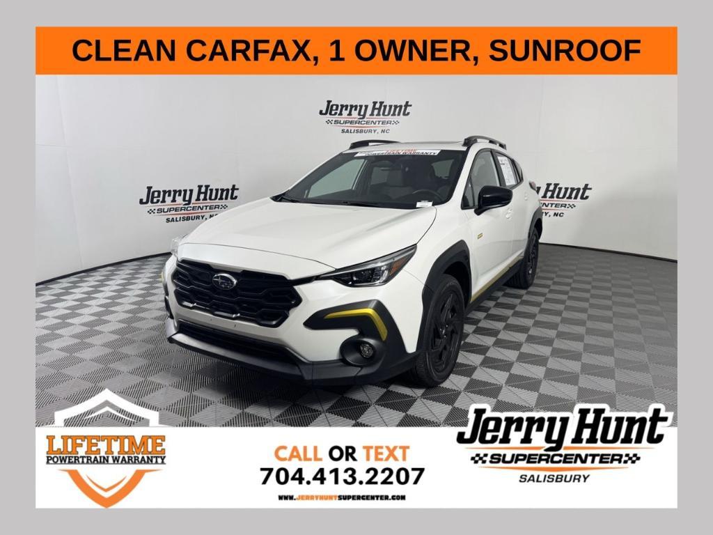 used 2024 Subaru Crosstrek car, priced at $27,688