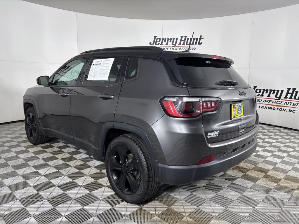 used 2021 Jeep Compass car, priced at $17,499