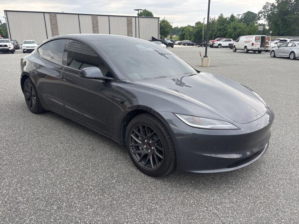 used 2025 Tesla Model 3 car, priced at $38,299