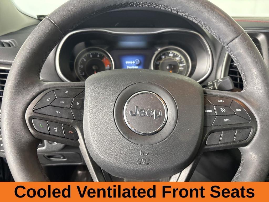 used 2022 Jeep Cherokee car, priced at $25,599
