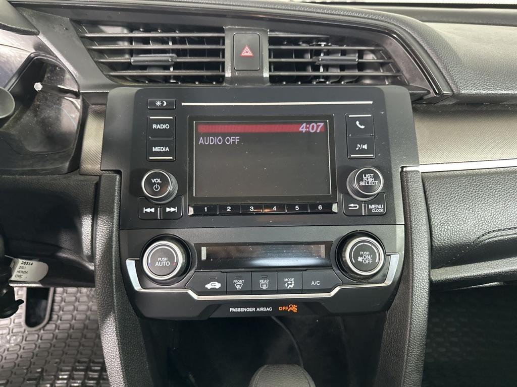 used 2021 Honda Civic car, priced at $21,500