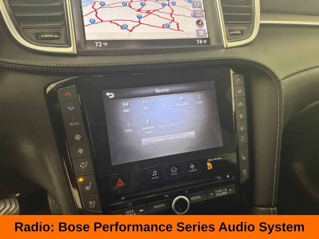 used 2022 INFINITI QX50 car, priced at $30,000