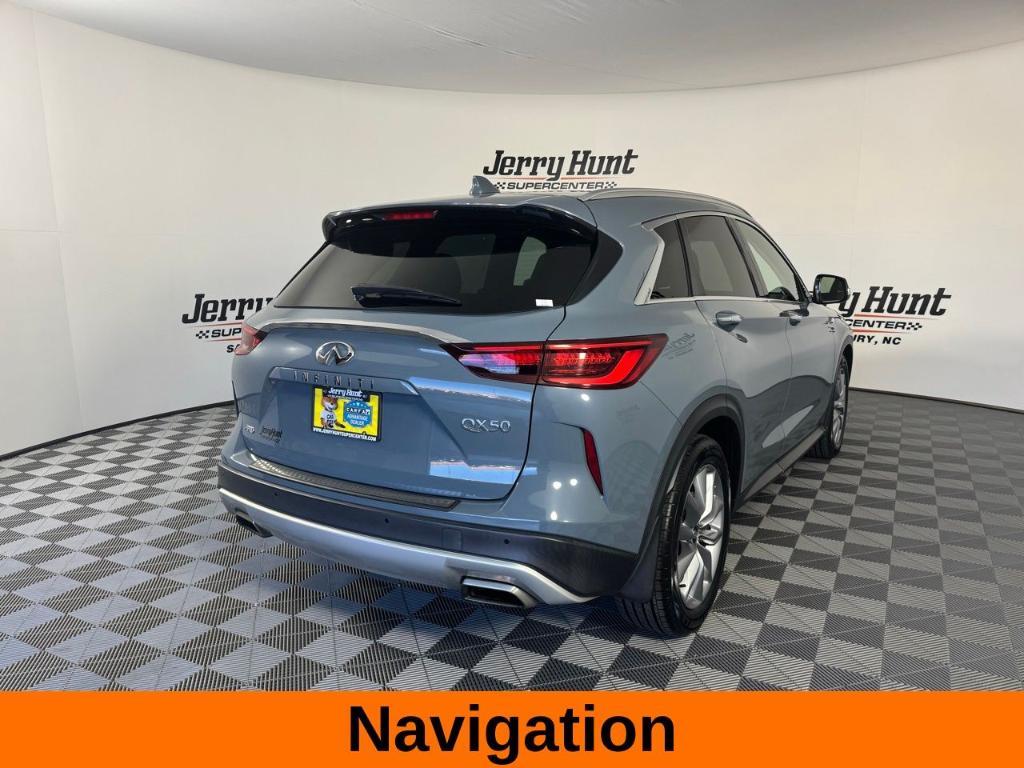 used 2022 INFINITI QX50 car, priced at $30,000