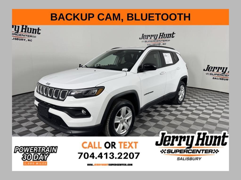 used 2022 Jeep Compass car, priced at $17,388