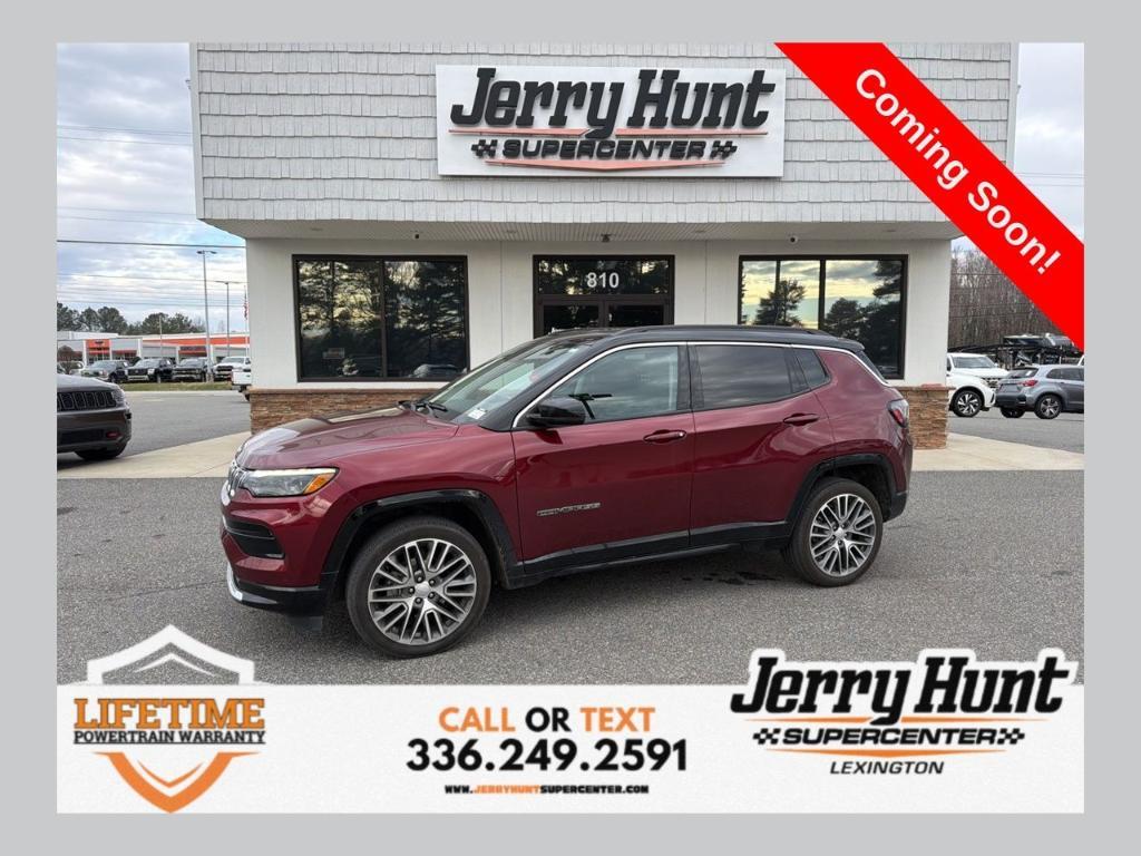 used 2022 Jeep Compass car, priced at $19,988