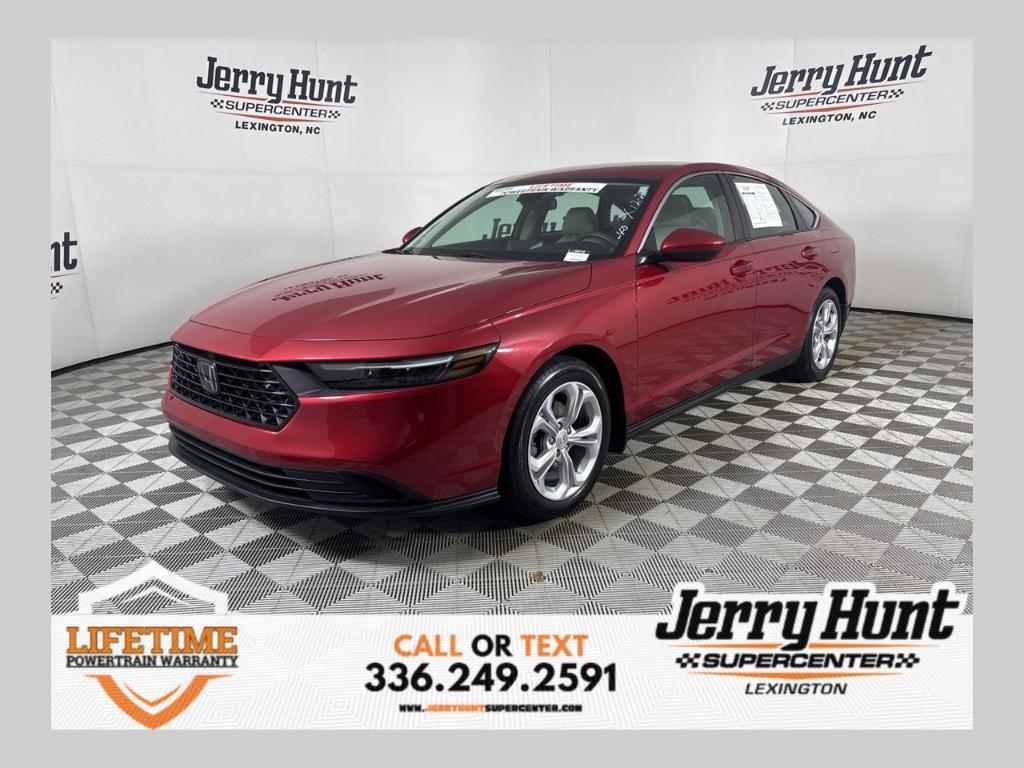 used 2025 Honda Accord car, priced at $25,420