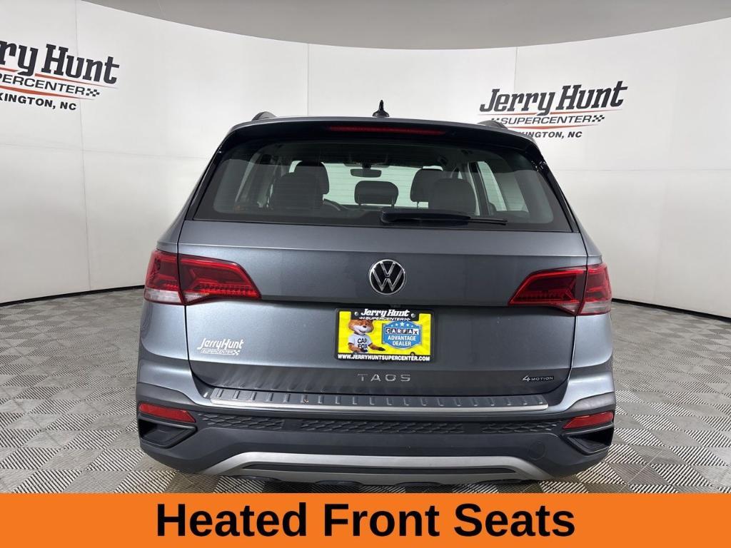 used 2023 Volkswagen Taos car, priced at $17,888