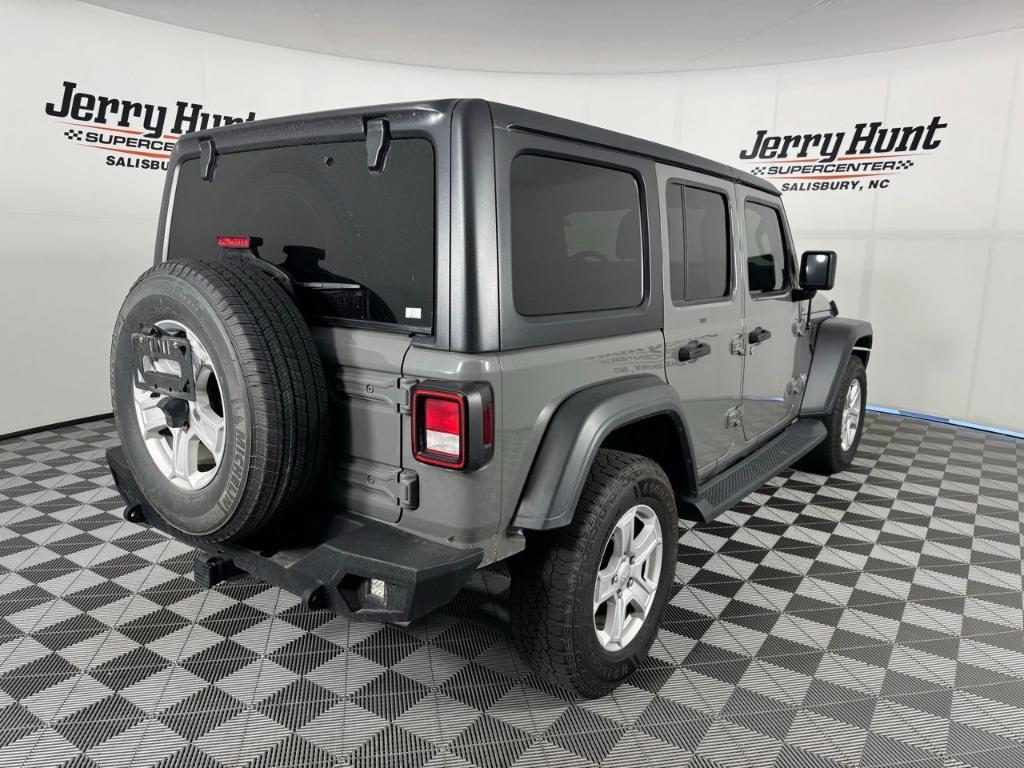 used 2021 Jeep Wrangler Unlimited car, priced at $22,387