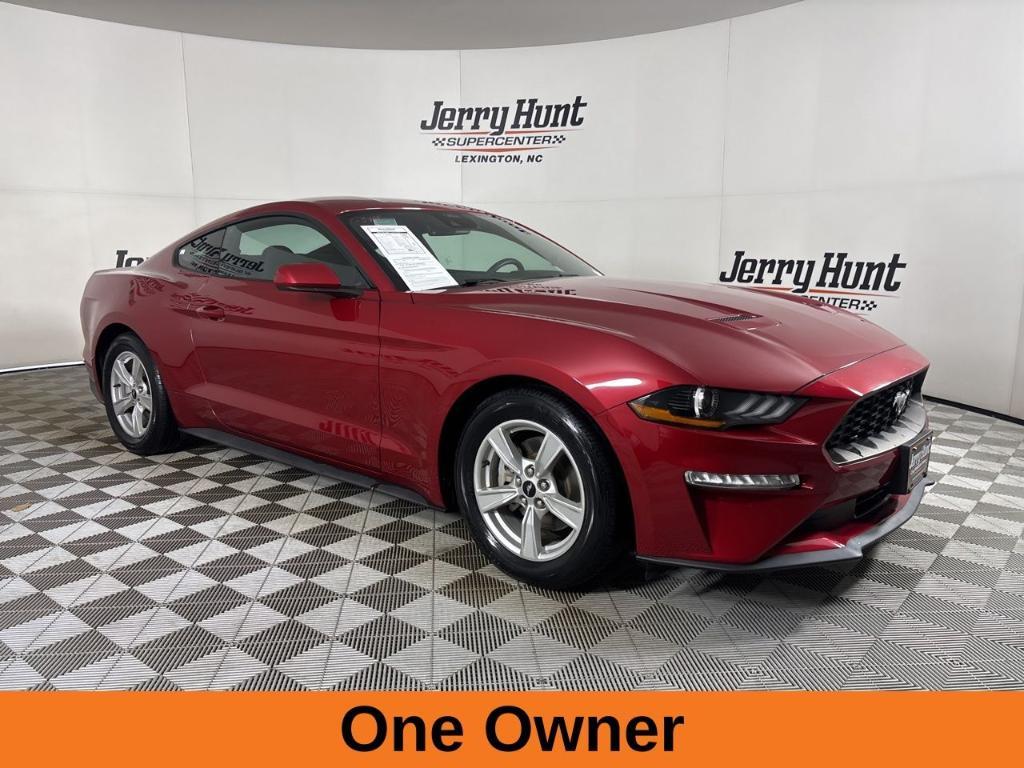 used 2021 Ford Mustang car, priced at $21,200