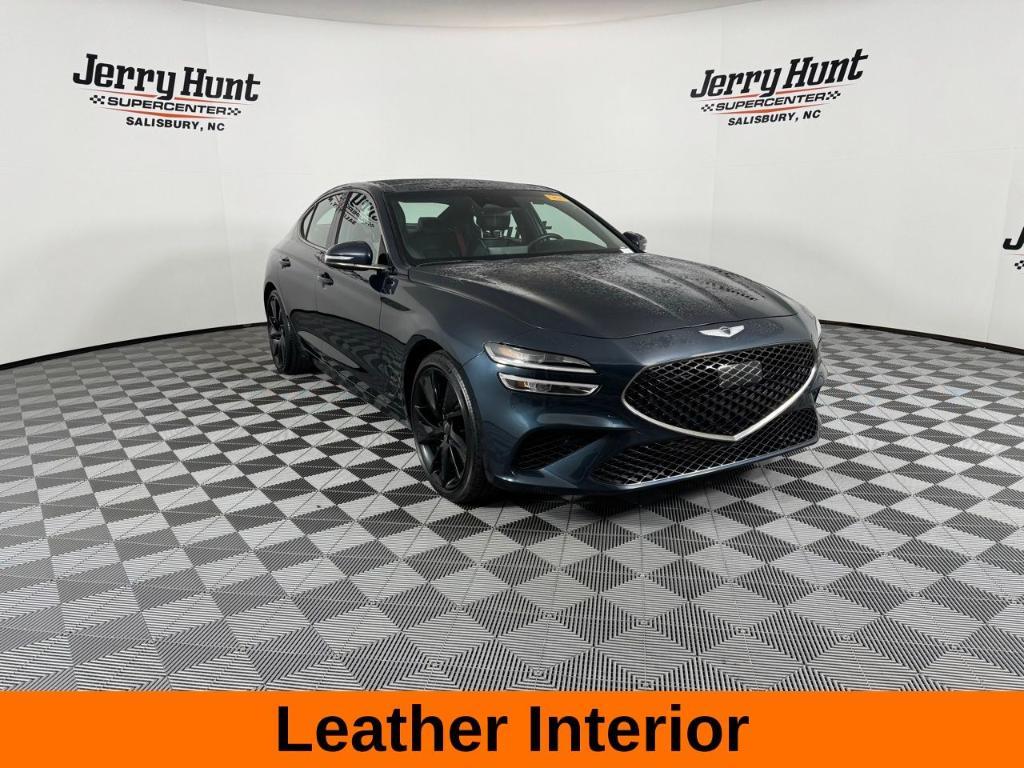 used 2023 Genesis G70 car, priced at $28,485