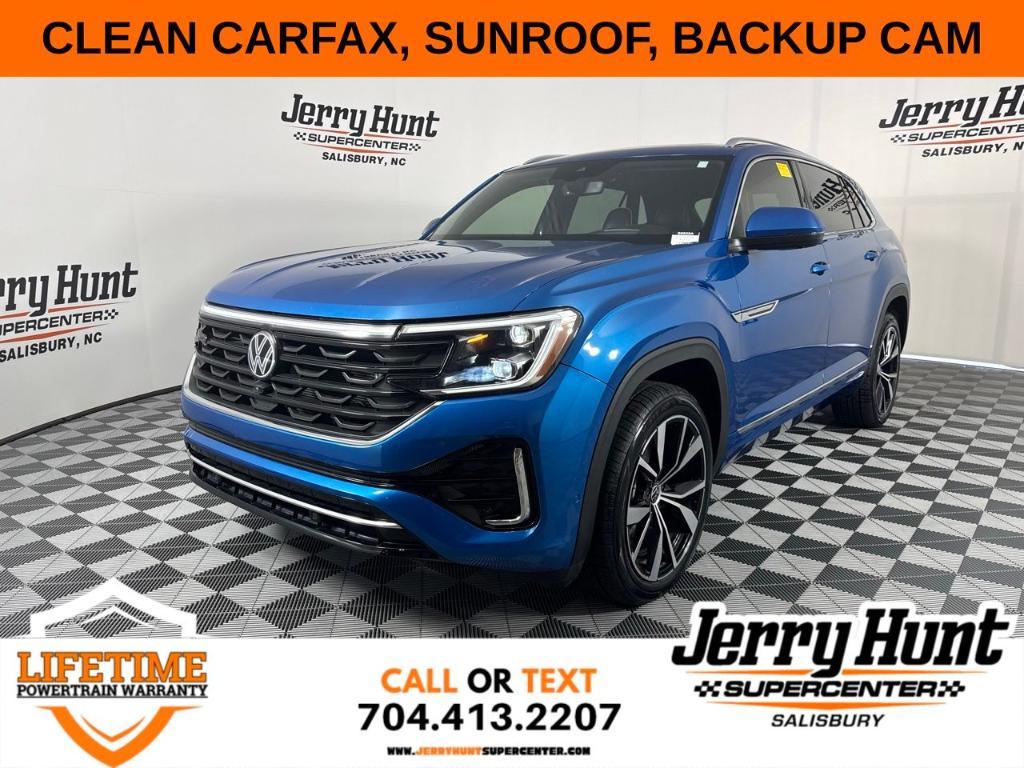used 2024 Volkswagen Atlas Cross Sport car, priced at $34,300
