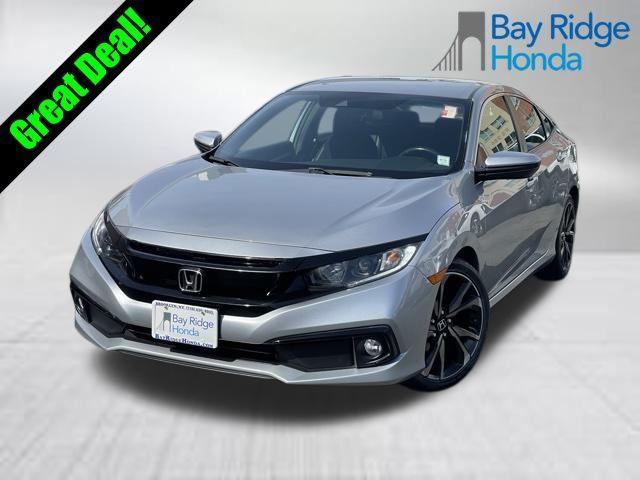 used 2019 Honda Civic car, priced at $17,051