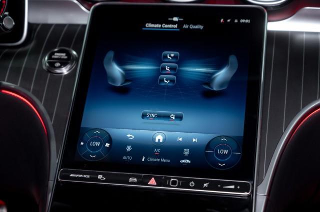 new 2026 Mercedes-Benz AMG C 43 car, priced at $79,215