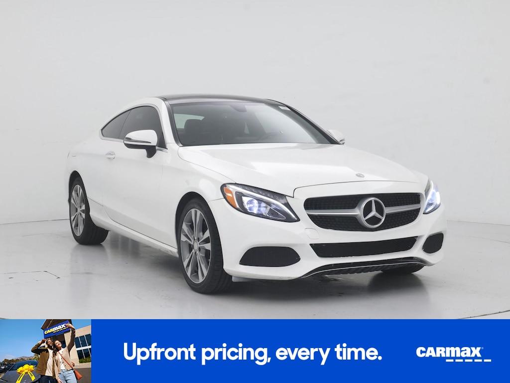 used 2017 Mercedes-Benz C-Class car, priced at $21,998