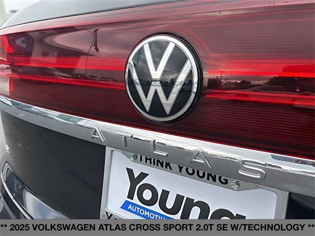 used 2025 Volkswagen Atlas Cross Sport car, priced at $35,499