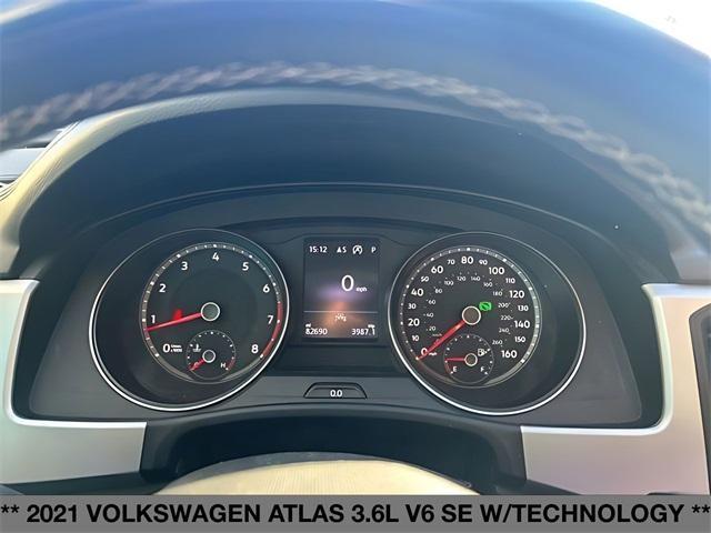 used 2021 Volkswagen Atlas car, priced at $21,495