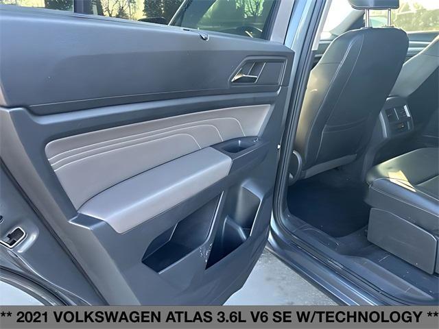 used 2021 Volkswagen Atlas car, priced at $21,495
