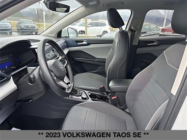 used 2023 Volkswagen Taos car, priced at $19,999