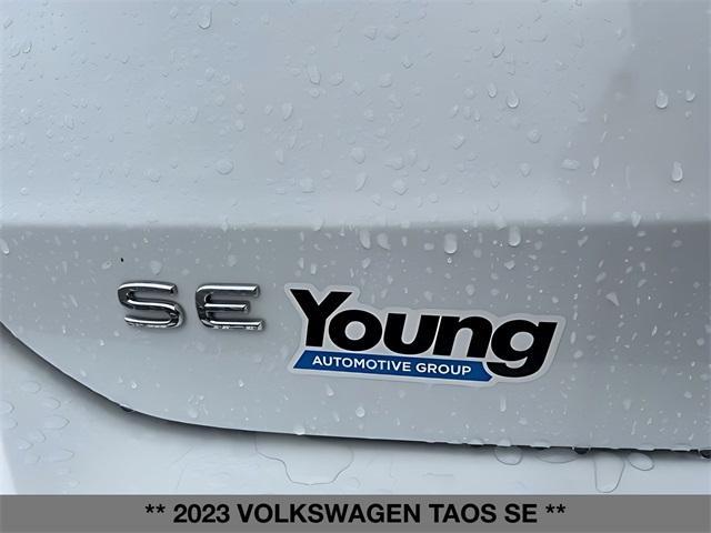 used 2023 Volkswagen Taos car, priced at $19,999