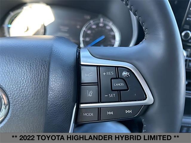 used 2022 Toyota Highlander Hybrid car, priced at $42,349
