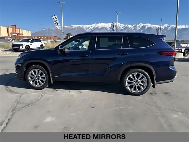 used 2022 Toyota Highlander Hybrid car, priced at $42,349