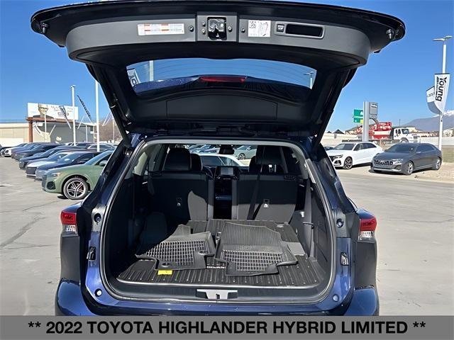 used 2022 Toyota Highlander Hybrid car, priced at $42,349