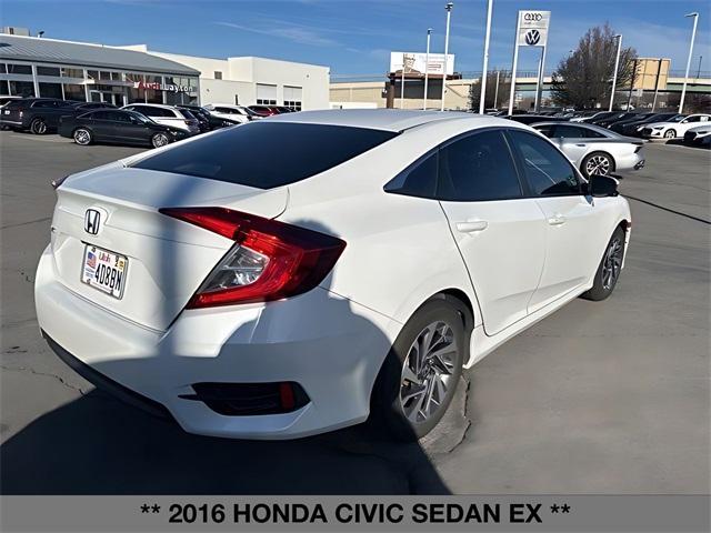 used 2016 Honda Civic car, priced at $14,999