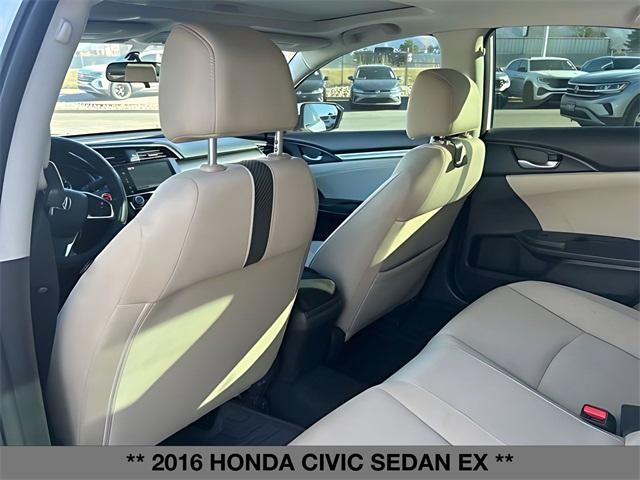 used 2016 Honda Civic car, priced at $14,999