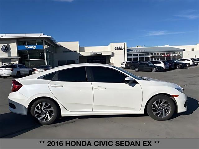 used 2016 Honda Civic car, priced at $14,999