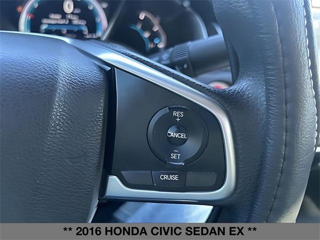 used 2016 Honda Civic car, priced at $14,999