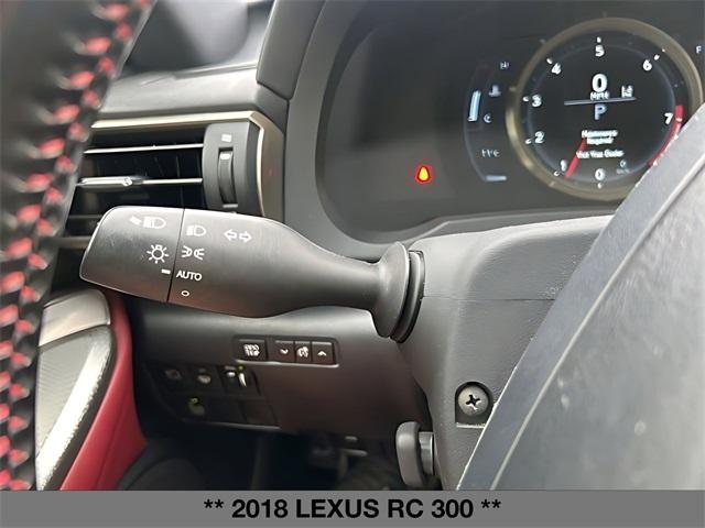 used 2018 Lexus RC 300 car, priced at $26,325