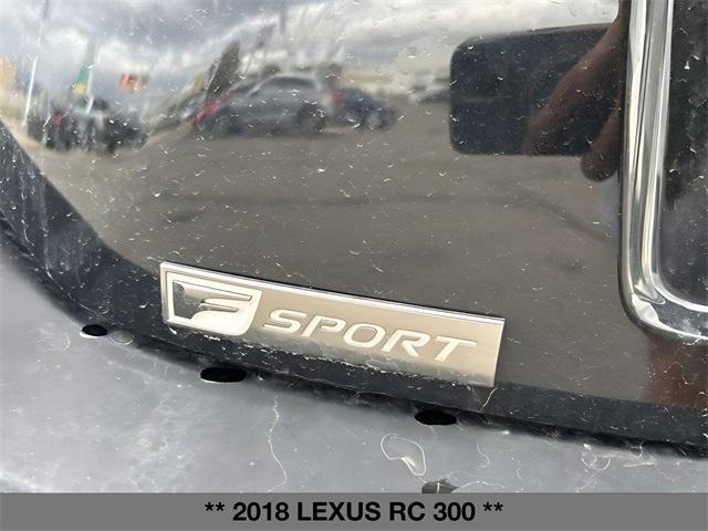 used 2018 Lexus RC 300 car, priced at $26,325