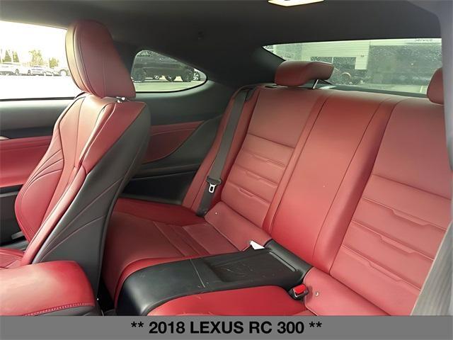 used 2018 Lexus RC 300 car, priced at $26,325