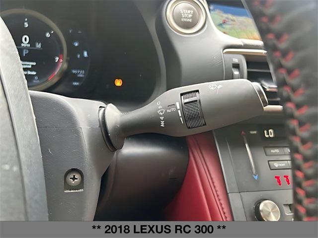 used 2018 Lexus RC 300 car, priced at $26,325