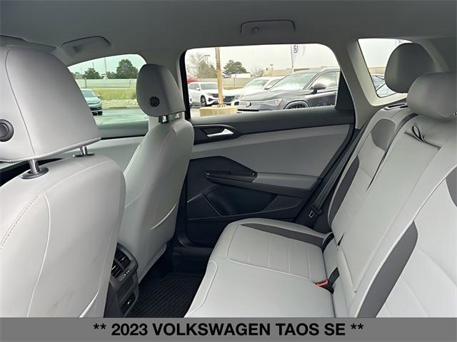 used 2023 Volkswagen Taos car, priced at $19,999