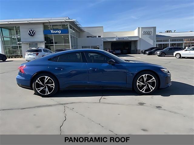 used 2022 Audi e-tron GT car, priced at $47,875