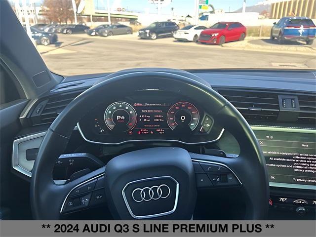 used 2024 Audi Q3 car, priced at $34,525