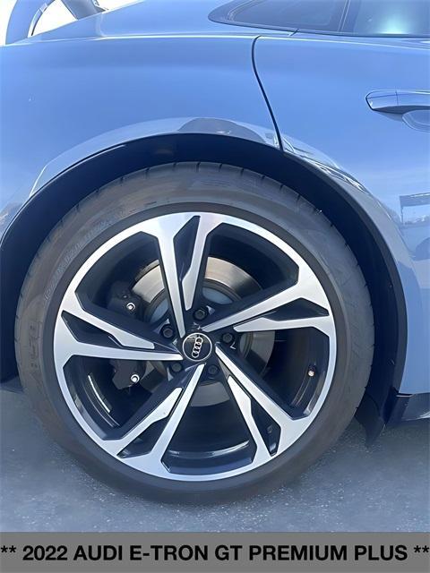used 2022 Audi e-tron GT car, priced at $42,442