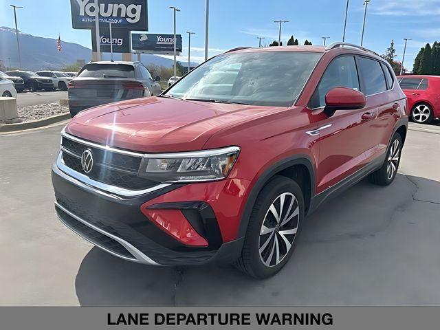 used 2023 Volkswagen Taos car, priced at $21,248