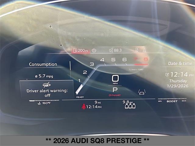 new 2026 Audi SQ8 car, priced at $126,520