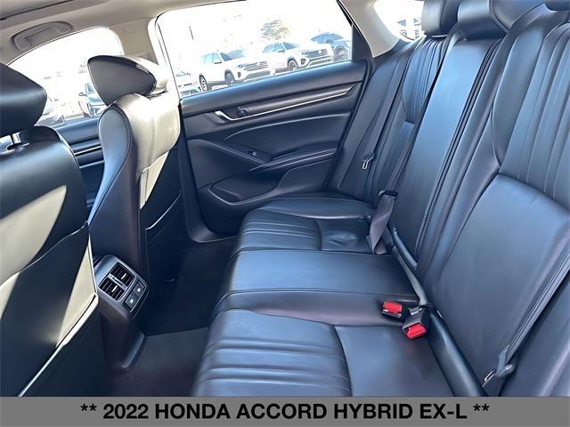 used 2022 Honda Accord Hybrid car, priced at $23,499