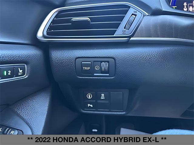 used 2022 Honda Accord Hybrid car, priced at $23,499