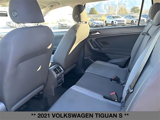 used 2021 Volkswagen Tiguan car, priced at $17,435