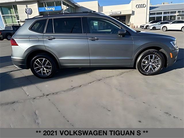 used 2021 Volkswagen Tiguan car, priced at $17,435