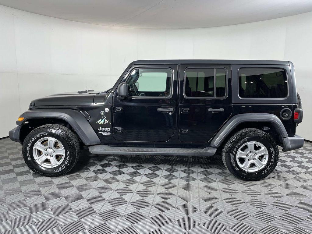 used 2020 Jeep Wrangler Unlimited car, priced at $22,499